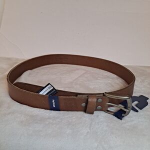 Men's George Leather Belt Size 42 Brown